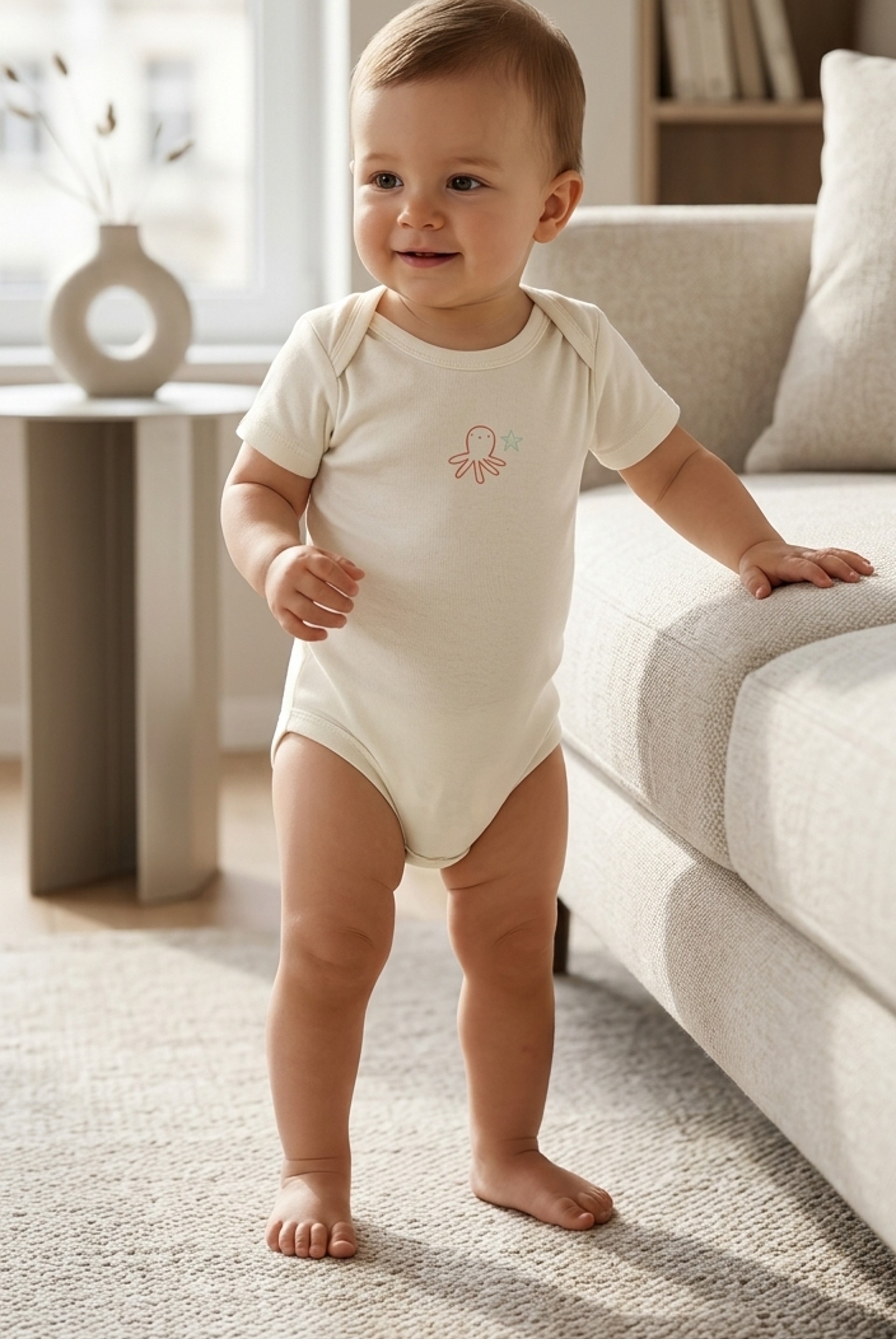 بادی استین کوتاه اورجینال mothercare