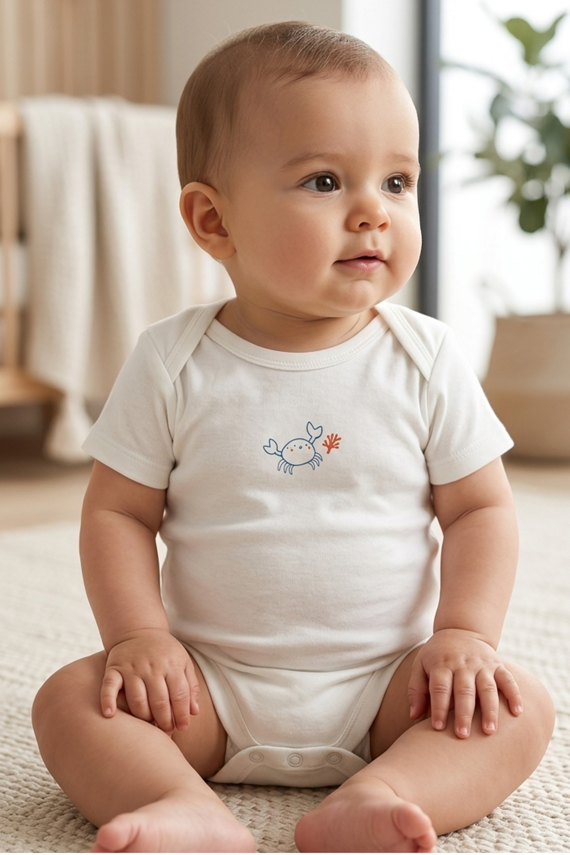 بادی استین کوتاه اورجینال mothercare